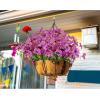 imageAmyHomie 20 Bundles Artificial Flowers for Outdoor Outside Spring Summer Decoration UV Resistant Faux Flowers No Fade Fake Plastic Plants Garden Porch Window Box DecoratingPurple