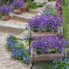 imageAmyHomie 20 Bundles Artificial Flowers for Outdoor Outside Spring Summer Decoration UV Resistant Faux Flowers No Fade Fake Plastic Plants Garden Porch Window Box DecoratingDark Purple