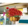 imageAmyHomie 20 Bundles Artificial Flowers for Outdoor Outside Spring Summer Decoration UV Resistant Faux Flowers No Fade Fake Plastic Plants Garden Porch Window Box DecoratingRed