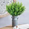 imageAmyHomie 20 Bundles Artificial Flowers for Outdoor Outside Spring Summer Decoration UV Resistant Faux Flowers No Fade Fake Plastic Plants Garden Porch Window Box DecoratingGreeneucalyptus