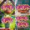 imageAmyHomie 20 Bundles Artificial Flowers for Outdoor Outside Spring Summer Decoration UV Resistant Faux Flowers No Fade Fake Plastic Plants Garden Porch Window Box DecoratingAmulti