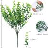 imageAmyHomie 20 Bundles Artificial Flowers for Outdoor Outside Spring Summer Decoration UV Resistant Faux Flowers No Fade Fake Plastic Plants Garden Porch Window Box DecoratingGreeneucalyptus