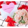 imageAmyHomie Artificial Flower Ivory Rose 25pcs Real Looking Fake Roses wStem for DIY Wedding Bouquets Centerpieces Arrangements Party Baby Shower Home DecorationsBlush Pink