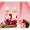 imageAmyHomie Artificial Flower Ivory Rose 25pcs Real Looking Fake Roses wStem for DIY Wedding Bouquets Centerpieces Arrangements Party Baby Shower Home DecorationsShades of Burgundy