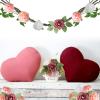 imageAmyHomie Artificial Flower Ivory Rose 25pcs Real Looking Fake Roses wStem for DIY Wedding Bouquets Centerpieces Arrangements Party Baby Shower Home DecorationsShades of Rose