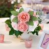imageAmyHomie Artificial Flower Ivory Rose 25pcs Real Looking Fake Roses wStem for DIY Wedding Bouquets Centerpieces Arrangements Party Baby Shower Home DecorationsShades of Blush