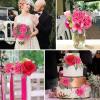 imageAmyHomie Artificial Flower Ivory Rose 25pcs Real Looking Fake Roses wStem for DIY Wedding Bouquets Centerpieces Arrangements Party Baby Shower Home DecorationsHot Pink