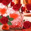 imageAmyHomie Artificial Flower Ivory Rose 25pcs Real Looking Fake Roses wStem for DIY Wedding Bouquets Centerpieces Arrangements Party Baby Shower Home DecorationsDark Red