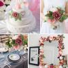 imageAmyHomie Artificial Flower Ivory Rose 25pcs Real Looking Fake Roses wStem for DIY Wedding Bouquets Centerpieces Arrangements Party Baby Shower Home DecorationsShades of Rose
