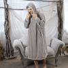 imageAmyHomie Blanket SweatshirtOversized Sherpa Hooded Blanket HoodieFleecehug Hoodie Wearable Blanket for Women Men KidsGrey