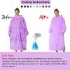 imageAmyHomie Blanket SweatshirtOversized Sherpa Hooded Blanket HoodieFleecehug Hoodie Wearable Blanket for Women Men KidsPurple