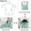 imageAmyHomie Blanket SweatshirtOversized Sherpa Hooded Blanket HoodieFleecehug Hoodie Wearable Blanket for Women Men KidsSage Green