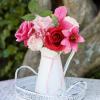 imageAmyHomie Blush Champagne Artificial Flowers Combo Silk Mix Peony Rose Fake Flowers wStem for DIY Wedding Bouquets Centerpieces Arrangements Table Fall Decor Party Bridal Baby Shower Home DecorationsFuchsia Pink
