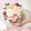 imageAmyHomie Blush Champagne Artificial Flowers Combo Silk Mix Peony Rose Fake Flowers wStem for DIY Wedding Bouquets Centerpieces Arrangements Table Fall Decor Party Bridal Baby Shower Home DecorationsBlush Champagne