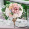 imageAmyHomie Blush Champagne Artificial Flowers Combo Silk Mix Peony Rose Fake Flowers wStem for DIY Wedding Bouquets Centerpieces Arrangements Table Fall Decor Party Bridal Baby Shower Home DecorationsMorandi Pink