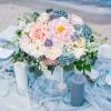 imageAmyHomie Blush Champagne Artificial Flowers Combo Silk Mix Peony Rose Fake Flowers wStem for DIY Wedding Bouquets Centerpieces Arrangements Table Fall Decor Party Bridal Baby Shower Home DecorationsBlue Pink