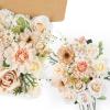 imageAmyHomie Blush Champagne Artificial Flowers Combo Silk Mix Peony Rose Fake Flowers wStem for DIY Wedding Bouquets Centerpieces Arrangements Table Fall Decor Party Bridal Baby Shower Home DecorationsNude Color