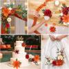 imageAmyHomie Blush Champagne Artificial Flowers Combo Silk Mix Peony Rose Fake Flowers wStem for DIY Wedding Bouquets Centerpieces Arrangements Table Fall Decor Party Bridal Baby Shower Home DecorationsBurnt Orange
