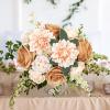 imageAmyHomie Blush Champagne Artificial Flowers Combo Silk Mix Peony Rose Fake Flowers wStem for DIY Wedding Bouquets Centerpieces Arrangements Table Fall Decor Party Bridal Baby Shower Home DecorationsChampagne Nude