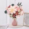 imageAmyHomie Blush Champagne Artificial Flowers Combo Silk Mix Peony Rose Fake Flowers wStem for DIY Wedding Bouquets Centerpieces Arrangements Table Fall Decor Party Bridal Baby Shower Home DecorationsBlush
