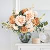 imageAmyHomie Blush Champagne Artificial Flowers Combo Silk Mix Peony Rose Fake Flowers wStem for DIY Wedding Bouquets Centerpieces Arrangements Table Fall Decor Party Bridal Baby Shower Home DecorationsChampagne Nude