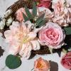 imageAmyHomie Blush Champagne Artificial Flowers Combo Silk Mix Peony Rose Fake Flowers wStem for DIY Wedding Bouquets Centerpieces Arrangements Table Fall Decor Party Bridal Baby Shower Home DecorationsBlush