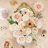 imageAmyHomie Blush Champagne Artificial Flowers Combo Silk Mix Peony Rose Fake Flowers wStem for DIY Wedding Bouquets Centerpieces Arrangements Table Fall Decor Party Bridal Baby Shower Home DecorationsNude Color