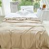 imageAmyHomie Cooling Blanket Queen Size 100 Rayon Derived from Bamboo Cool Summer Blanket for Hot Sleepers Soft Comfy Lightweight Checkered Blankets for All SeasonsTangerine Pink 90x90Khaki