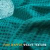 imageAmyHomie Cooling Blanket Queen Size 100 Rayon Derived from Bamboo Cool Summer Blanket for Hot Sleepers Soft Comfy Lightweight Checkered Blankets for All SeasonsTangerine Pink 90x90Teal
