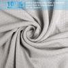 imageAmyHomie Cooling Blanket Queen Size 100 Rayon Derived from Bamboo Cool Summer Blanket for Hot Sleepers Soft Comfy Lightweight Checkered Blankets for All SeasonsTangerine Pink 90x90Light Gray