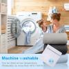 imageAmyHomie Cooling Blanket100 Rayon Derived from Bamboo Cool Summer Blanket for Hot Sleepers Soft Comfy Lightweight Blankets for All Seasons Blue 5979inGrey