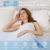 imageAmyHomie Cooling Blanket100 Rayon Derived from Bamboo Cool Summer Blanket for Hot Sleepers Soft Comfy Lightweight Blankets for All Seasons Blue 5979inSky Blue