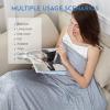 imageAmyHomie Cooling Blanket90quotx108quotKing SizeSummer Blankets with Double Sided Cold Effect ArcChill QMaxampgt05 Cool Fiber Breathable Lightweight Blankets for Hot Sleepers Night SweatsGrey