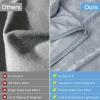imageAmyHomie Cooling Blanket90quotx108quotKing SizeSummer Blankets with Double Sided Cold Effect ArcChill QMaxampgt05 Cool Fiber Breathable Lightweight Blankets for Hot Sleepers Night SweatsGrey