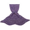 imageAmyHomie Mermaid Tail Blanket Kids Soft Blanket Crochet Mermaid Sleeping Bag Mermaid Gift for GirlsFish Scales Purple KidsPurple Xin