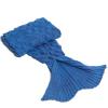 imageAmyHomie Mermaid Tail Blanket Kids Soft Blanket Crochet Mermaid Sleeping Bag Mermaid Gift for GirlsFish Scales Purple KidsScaleblue