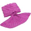 imageAmyHomie Mermaid Tail Blanket Little Mermaid Blanket Soft Crochet All Seasons Sleeping Blanket for Kids Mermaid Gift for GirlsScaleRoseKids