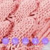 imageAmyHomie Mermaid Tail Blanket Soft Crochet Sleeping Bag Blanket for Kids Adults Mermaid Gift for GirlsRainbowKidsLight Pink