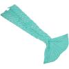 imageAmyHomie Mermaid Tail Blanket Soft Crochet Sleeping Bag Blanket for Kids Adults Mermaid Gift for GirlsRainbowKidsScalemint