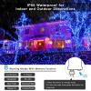 imageAmyHomie Warm White Christmas Lights 108Ft 300LED Plugin Christmas String Lights8 Modes Waterproof Fairy String Lights for Outdoor ampamp Indoor Christmas Tree Home Patio Garden Party Wedding DecorBlue