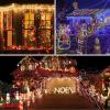 imageAmyHomie Warm White Christmas Lights 108Ft 300LED Plugin Christmas String Lights8 Modes Waterproof Fairy String Lights for Outdoor ampamp Indoor Christmas Tree Home Patio Garden Party Wedding DecorMulticolor