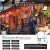 imageAmyHomie Warm White Christmas Lights 108Ft 300LED Plugin Christmas String Lights8 Modes Waterproof Fairy String Lights for Outdoor ampamp Indoor Christmas Tree Home Patio Garden Party Wedding DecorOrange