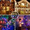 imageAmyHomie Warm White Christmas Lights 108Ft 300LED Plugin Christmas String Lights8 Modes Waterproof Fairy String Lights for Outdoor ampamp Indoor Christmas Tree Home Patio Garden Party Wedding DecorWarm White  Multicolor